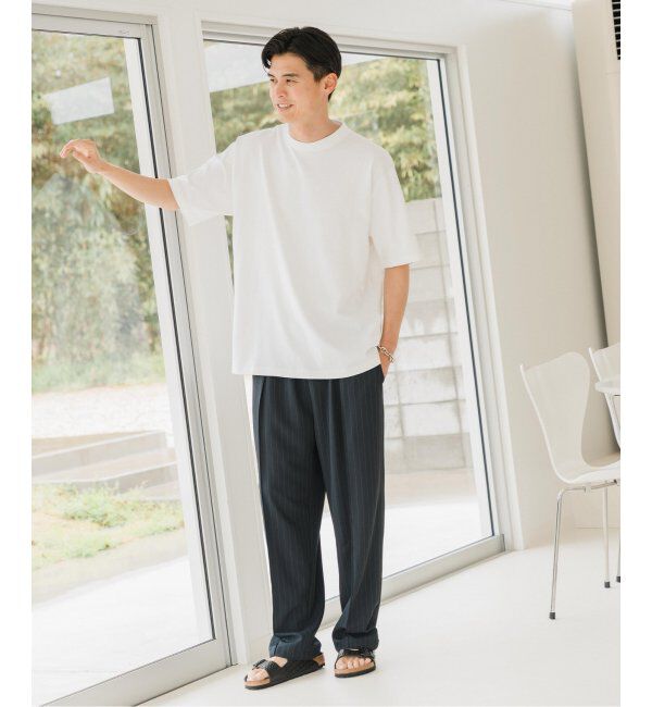 EDIFICE「LOOPWHEELER for LOWERCASE ツリテンジク ビッグTシャツ」|Tシャツ・カットソー|