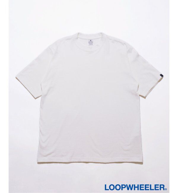 EDIFICE「LOOPWHEELER for LOWERCASE ツリテンジク ビッグTシャツ」|Tシャツ・カットソー|ホワイト