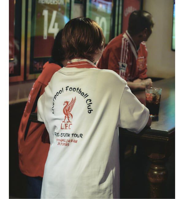 Liverpool FC「【Liverpool FC / リバプール FC】 ASIAN FONT PRINT Tシャツ」|Tシャツ・カットソー|