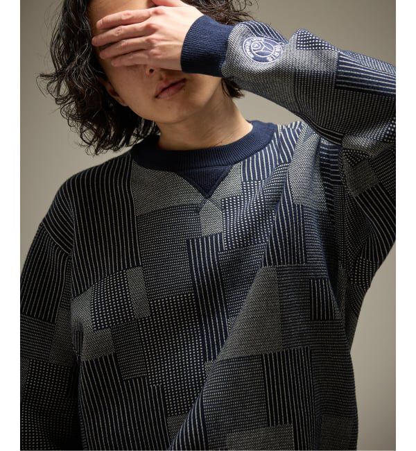 Paris Saint-Germain「【Paris Saint-Germain / パリ・サン＝ジェルマン】 JP Panel Sweat Knit」|ニット・セーター|
