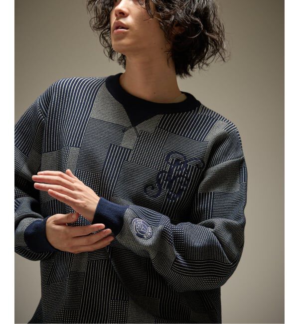 Paris Saint-Germain「【Paris Saint-Germain / パリ・サン＝ジェルマン】 JP Panel Sweat Knit」|ニット・セーター|