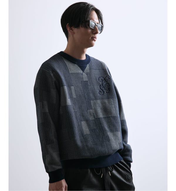 Paris Saint-Germain「【Paris Saint-Germain / パリ・サン＝ジェルマン】 JP Panel Sweat Knit」|ニット・セーター|