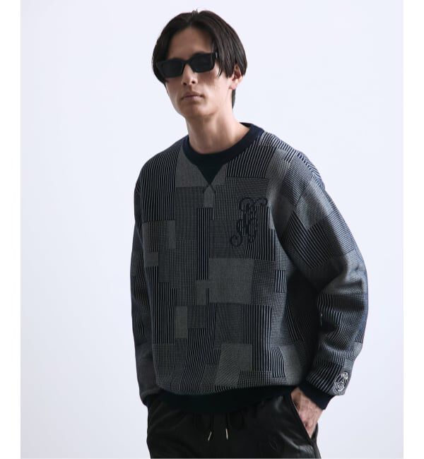 Paris Saint-Germain「【Paris Saint-Germain / パリ・サン＝ジェルマン】 JP Panel Sweat Knit」|ニット・セーター|