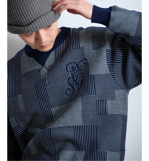 Paris Saint-Germain「【Paris Saint-Germain / パリ・サン＝ジェルマン】 JP Panel Sweat Knit」|ニット・セーター|
