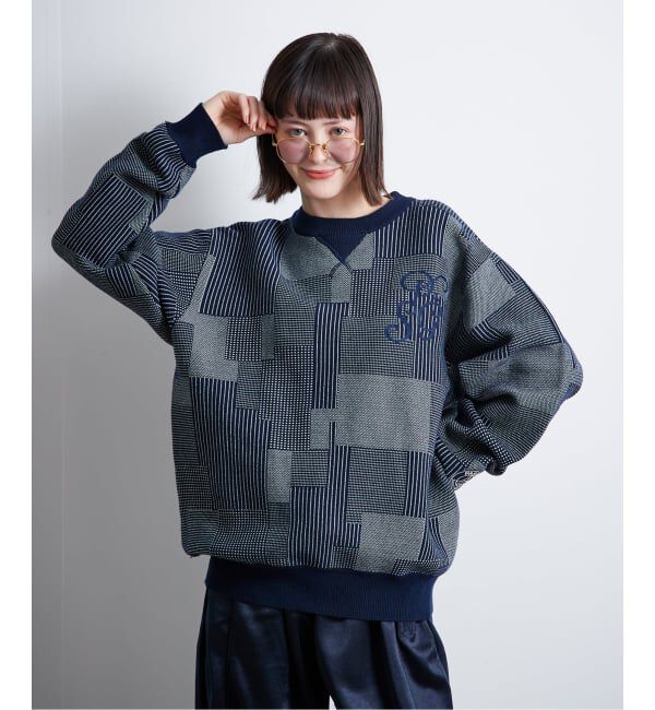 Paris Saint-Germain「【Paris Saint-Germain / パリ・サン＝ジェルマン】 JP Panel Sweat Knit」|ニット・セーター|