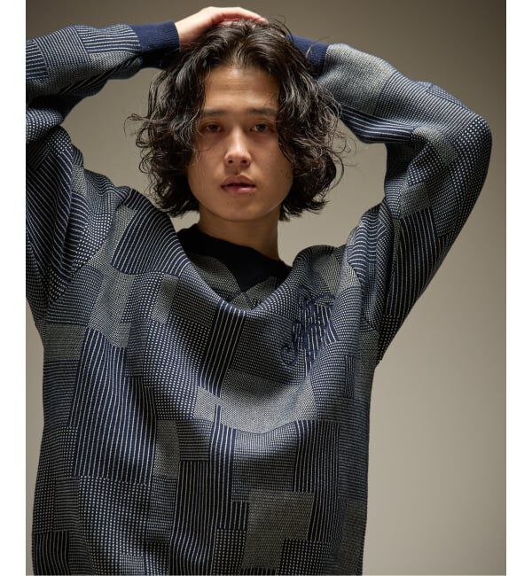 Paris Saint-Germain「【Paris Saint-Germain / パリ・サン＝ジェルマン】 JP Panel Sweat Knit」|ニット・セーター|