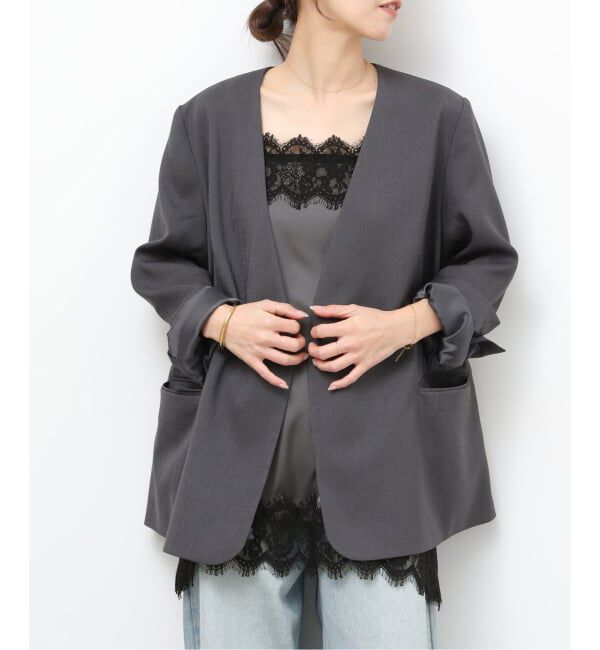 JOURNAL STANDARD relume「《追加》サテンレースキャミソール」|キャミソール|