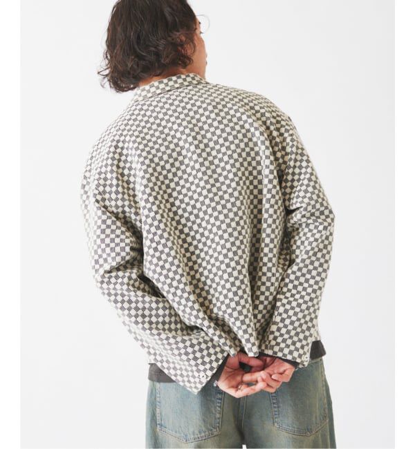 JOURNAL STANDARD relume「INDIA COTTON &rdquo;チェッカー&rdquo; クロシェシャツ」|シャツ・ブラウス|