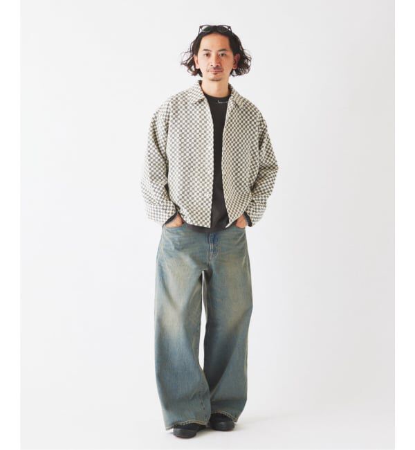 JOURNAL STANDARD relume「INDIA COTTON &rdquo;チェッカー&rdquo; クロシェシャツ」|シャツ・ブラウス|