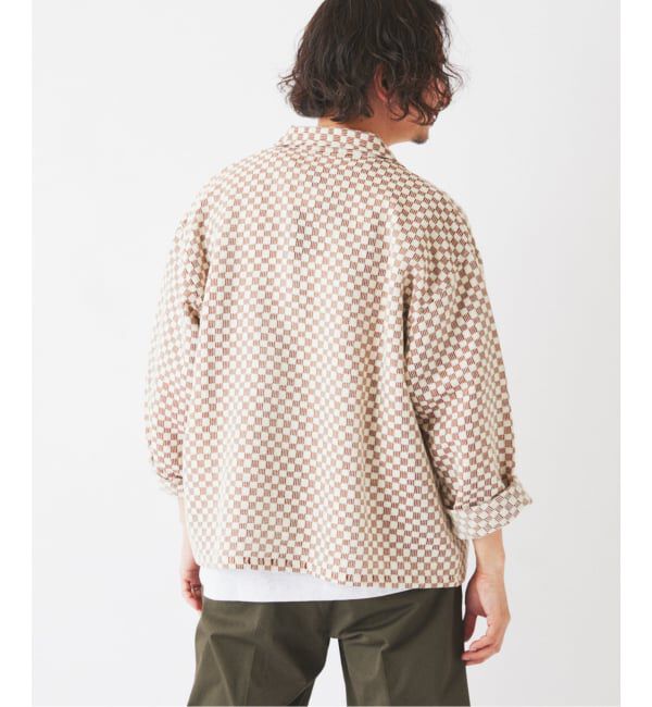JOURNAL STANDARD relume「INDIA COTTON &rdquo;チェッカー&rdquo; クロシェシャツ」|シャツ・ブラウス|