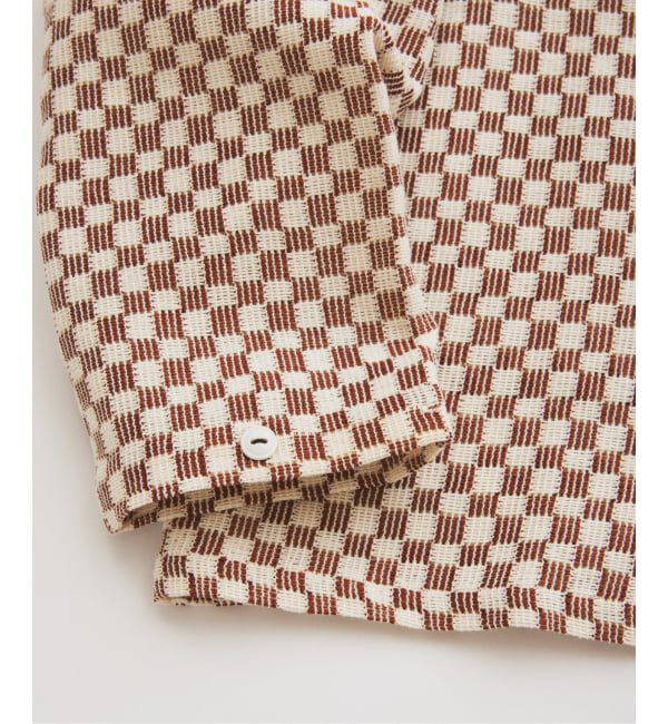 JOURNAL STANDARD relume「INDIA COTTON &rdquo;チェッカー&rdquo; クロシェシャツ」|シャツ・ブラウス|