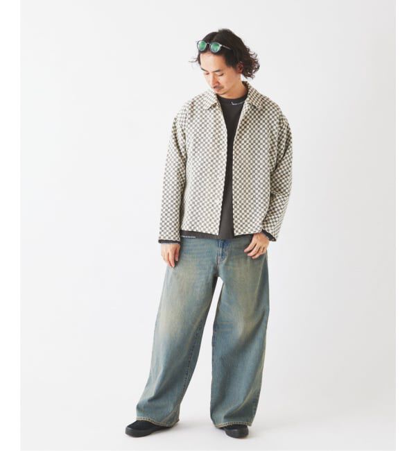 JOURNAL STANDARD relume「INDIA COTTON &rdquo;チェッカー&rdquo; クロシェシャツ」|シャツ・ブラウス|