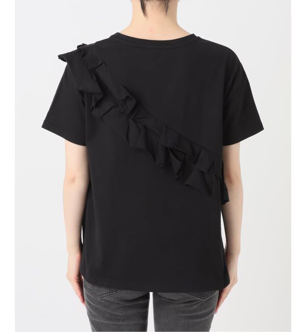 JOURNAL STANDARD relume「《WEB限定追加》アシンメトリーフリルTEE」|Tシャツ・カットソー|