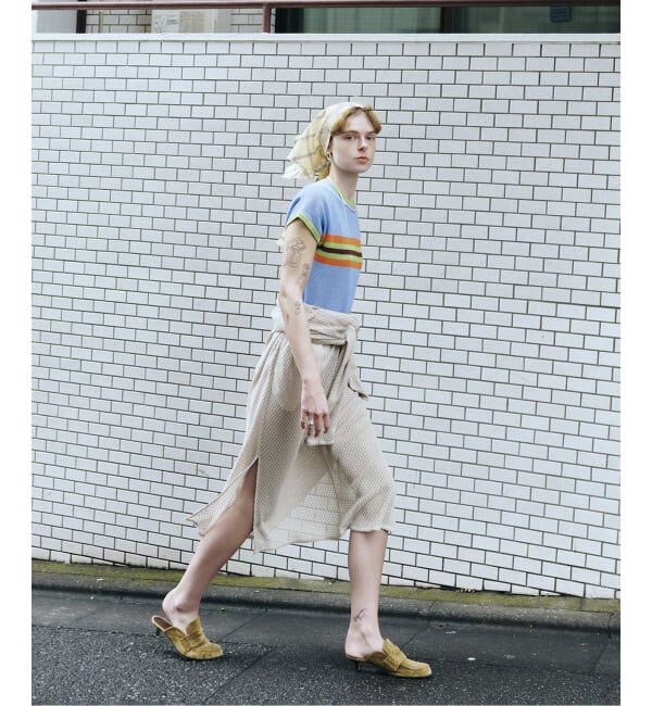 JOURNAL STANDARD「別注【MIKA KASAI】 Knit T-Shirt」|ニット・セーター|