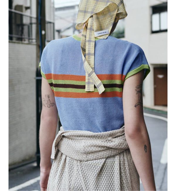 JOURNAL STANDARD「別注【MIKA KASAI】 Knit T-Shirt」|ニット・セーター|