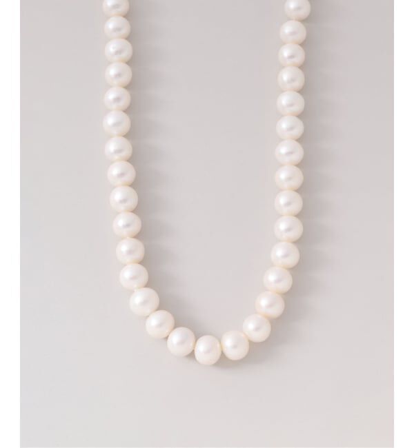 Lilas by Spick&Span「《追加》エシカル淡水ポテトパールネックレス10mm40cm SV」|ネックレス|