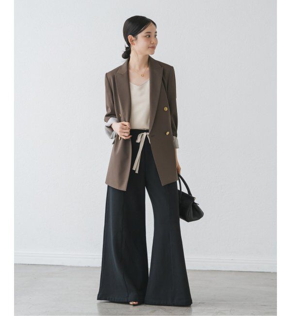 NOBLE「スビンコットンスウェットパンツ」|スラックス|