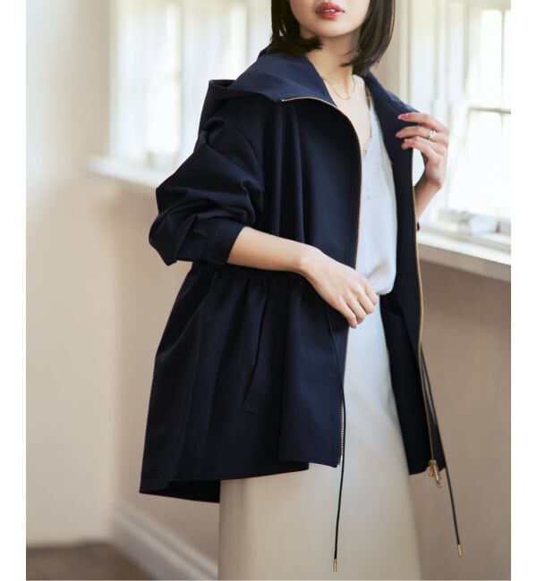 NOBLE「ハイツイストダブルクロスマウンテンパーカー」|ブルゾン・スタジャン|