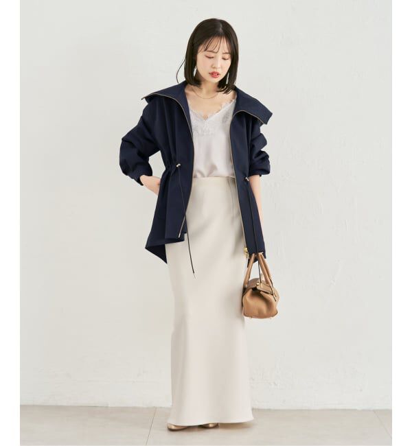 NOBLE「ハイツイストダブルクロスマウンテンパーカー」|ブルゾン・スタジャン|