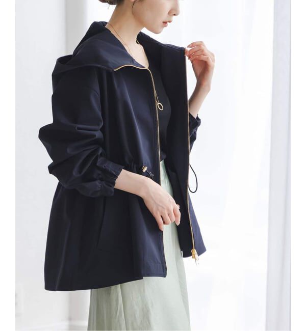 NOBLE「ハイツイストダブルクロスマウンテンパーカー」|ブルゾン・スタジャン|