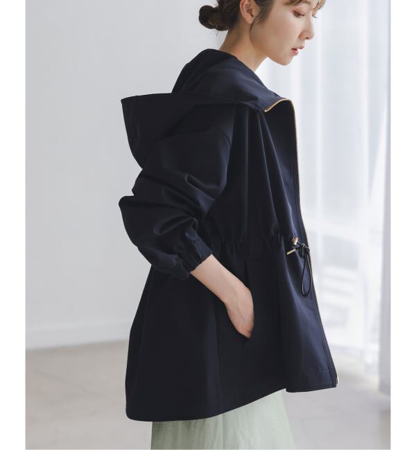 NOBLE「ハイツイストダブルクロスマウンテンパーカー」|ブルゾン・スタジャン|