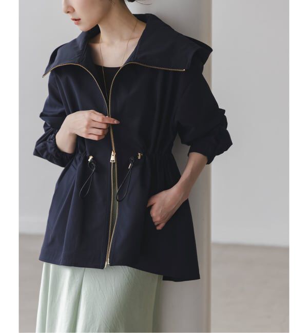 NOBLE「ハイツイストダブルクロスマウンテンパーカー」|ブルゾン・スタジャン|