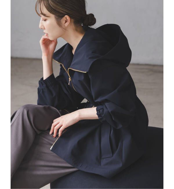 NOBLE「ハイツイストダブルクロスマウンテンパーカー」|ブルゾン・スタジャン|