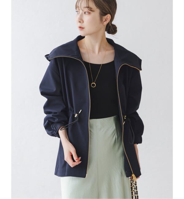 NOBLE「ハイツイストダブルクロスマウンテンパーカー」|ブルゾン・スタジャン|