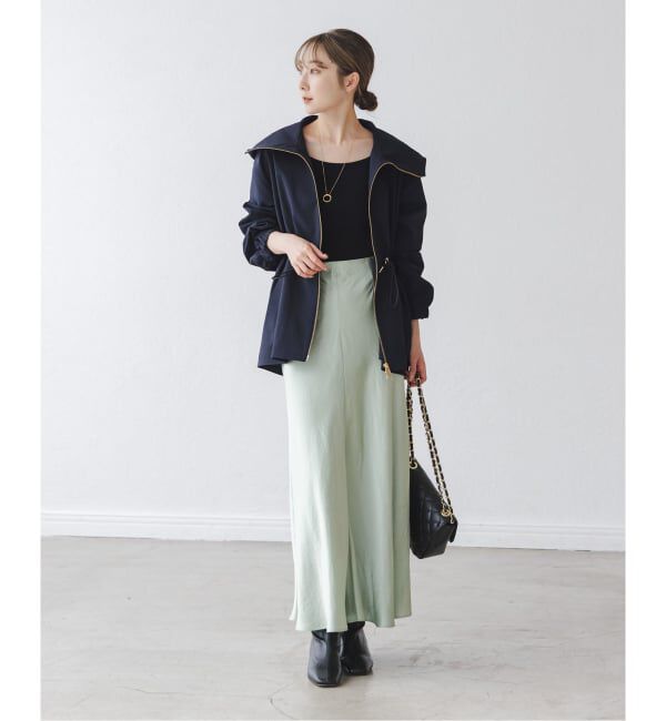 NOBLE「ハイツイストダブルクロスマウンテンパーカー」|ブルゾン・スタジャン|