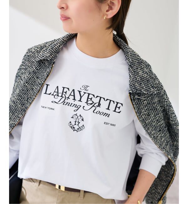 FRAMeWORK「GIFT SHOP 別注LOGO PRINT LONG SLEEVES」|Tシャツ・カットソー|