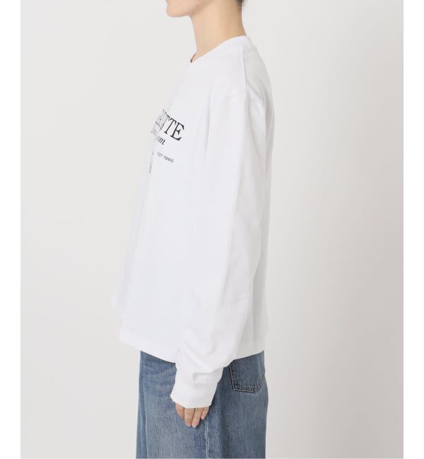 FRAMeWORK「GIFT SHOP 別注LOGO PRINT LONG SLEEVES」|Tシャツ・カットソー|