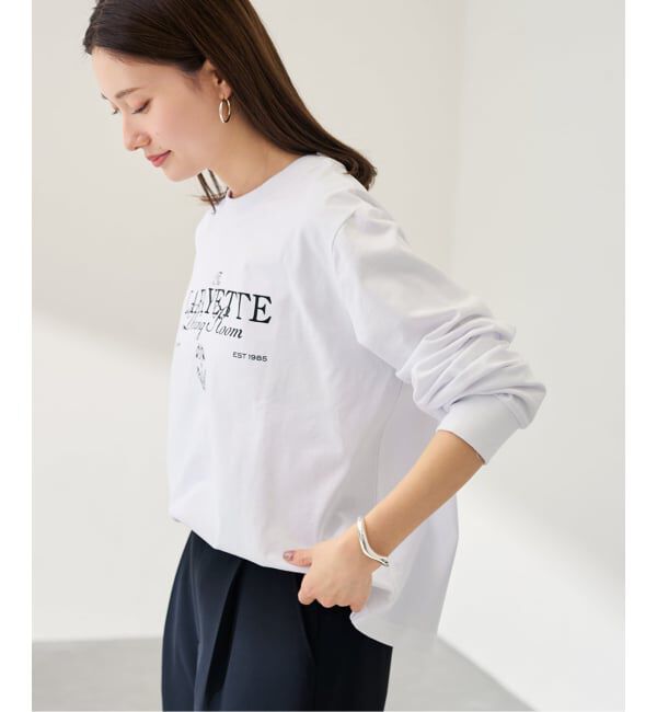 FRAMeWORK「GIFT SHOP 別注LOGO PRINT LONG SLEEVES」|Tシャツ・カットソー|