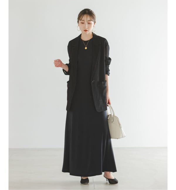 NOBLE「エアリーメッシュロングジャケット」|テーラードジャケット|