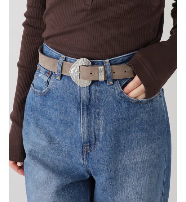 Spick and Span「LEFIJE/レフィエ 30mm スウェードレザーベルト」|ベルト|