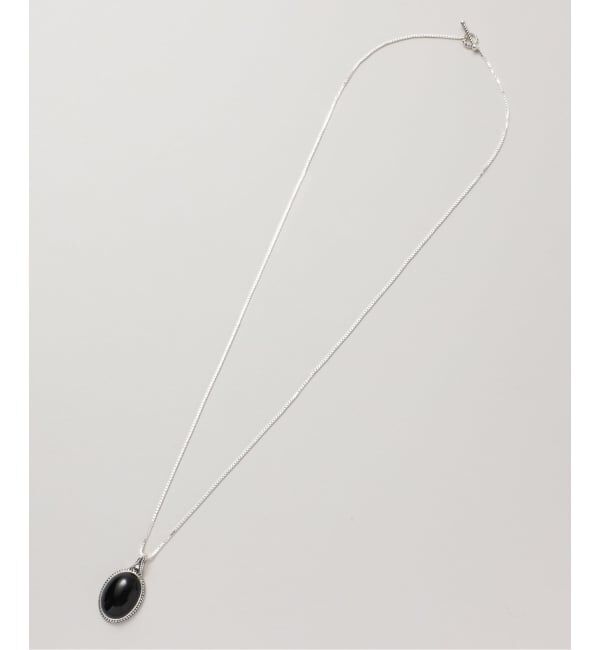 Spick and Span「【SAMH by LILAS】オニキスネックレス SV」|ネックレス|