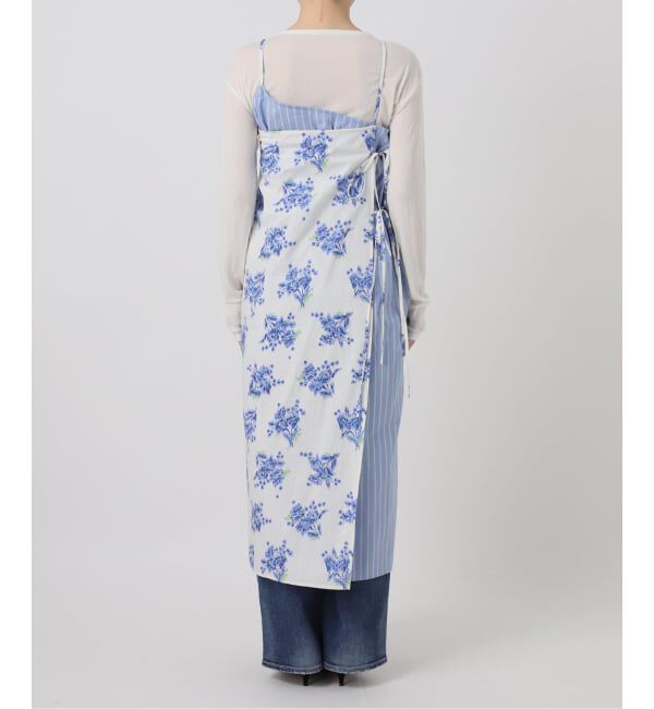 Glyph「《一部店舗+WEB限定》Glyph Flower Print x Stripe Skirt」|スカート|