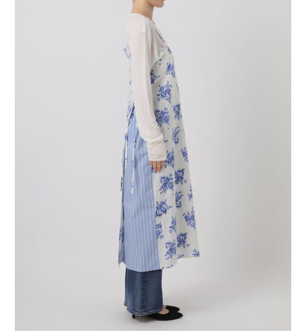 Glyph「《一部店舗+WEB限定》Glyph Flower Print x Stripe Skirt」|スカート|