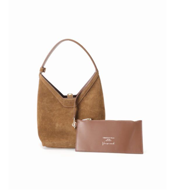 U by SPICK&SPAN「CHRISTIAN VILLA /クリスチャン ヴィラ スエード2WAY BAG」|ハンドバッグ|