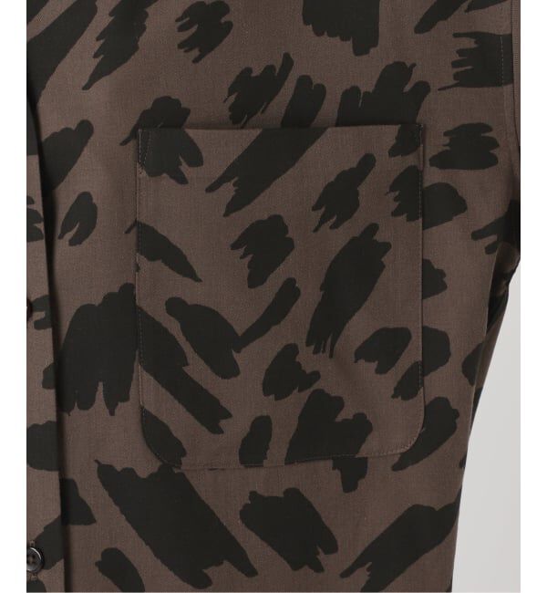 Spick and Span「《セットアップ可 / 予約》アートレオパードハーフスリーブシャツ」|シャツ・ブラウス|