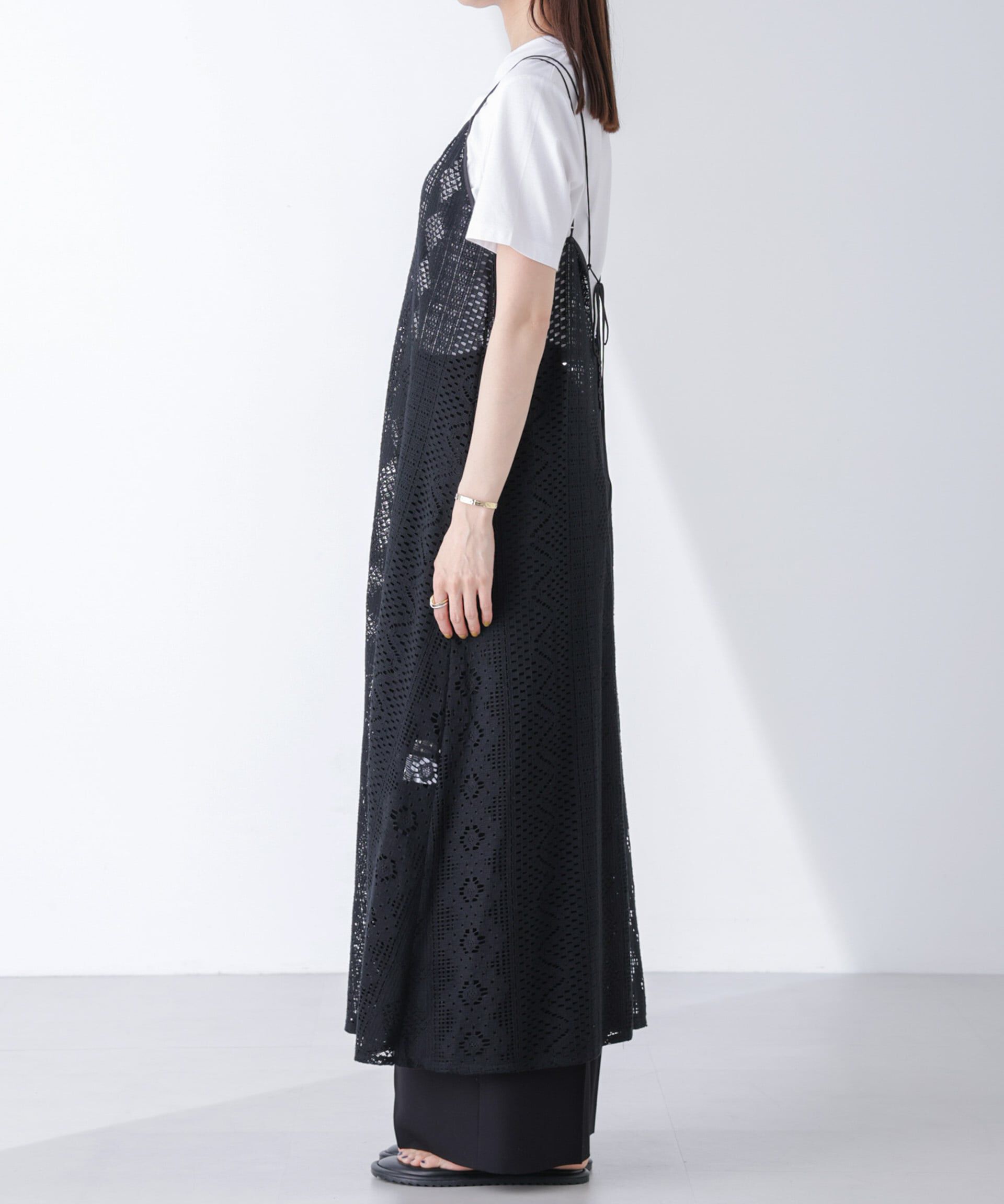 nano･universe「総レースキャミソールワンピース」|ワンピース|