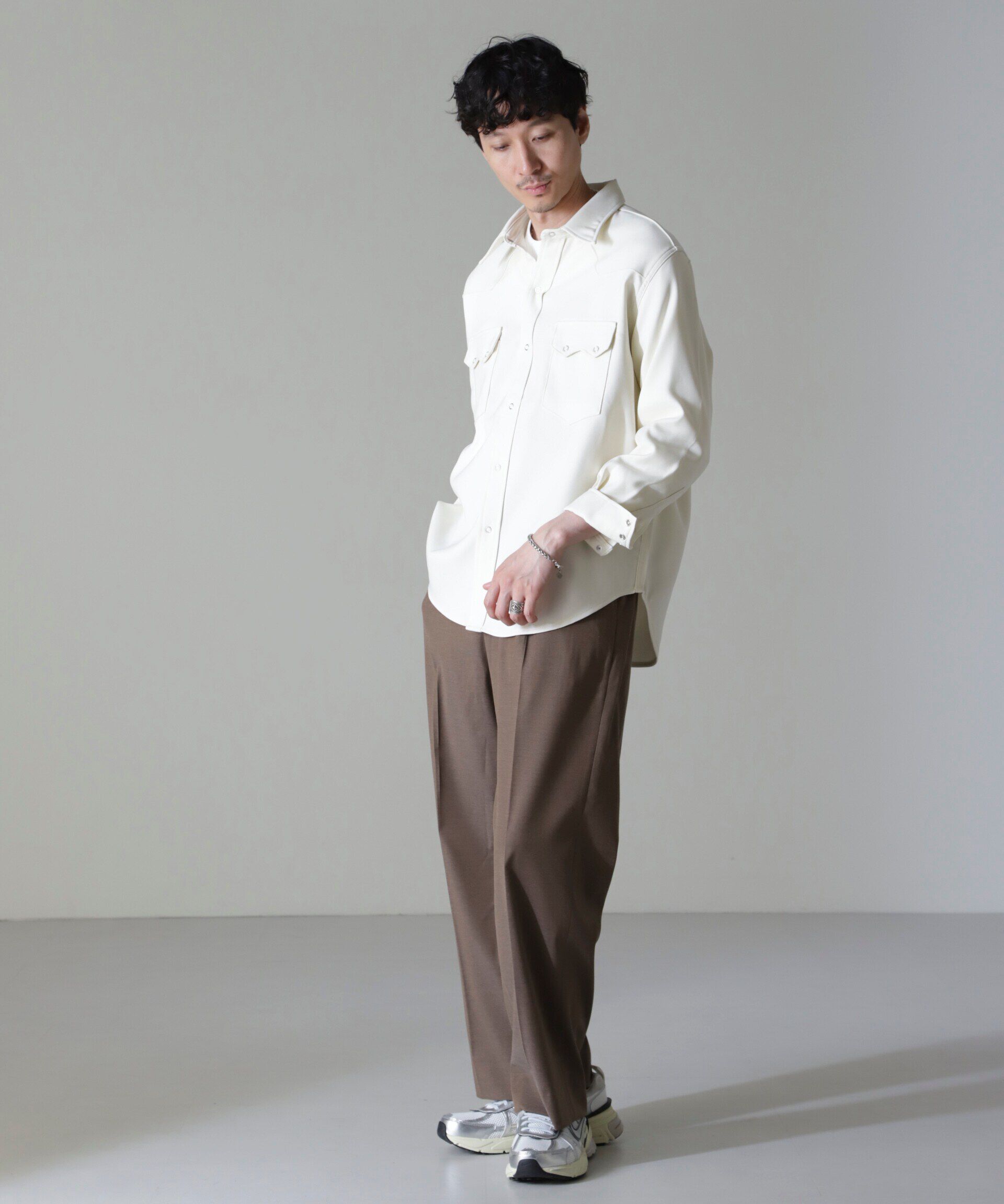 nano･universe「Wrangler/別注 Western Shirt」|シャツ・ブラウス|