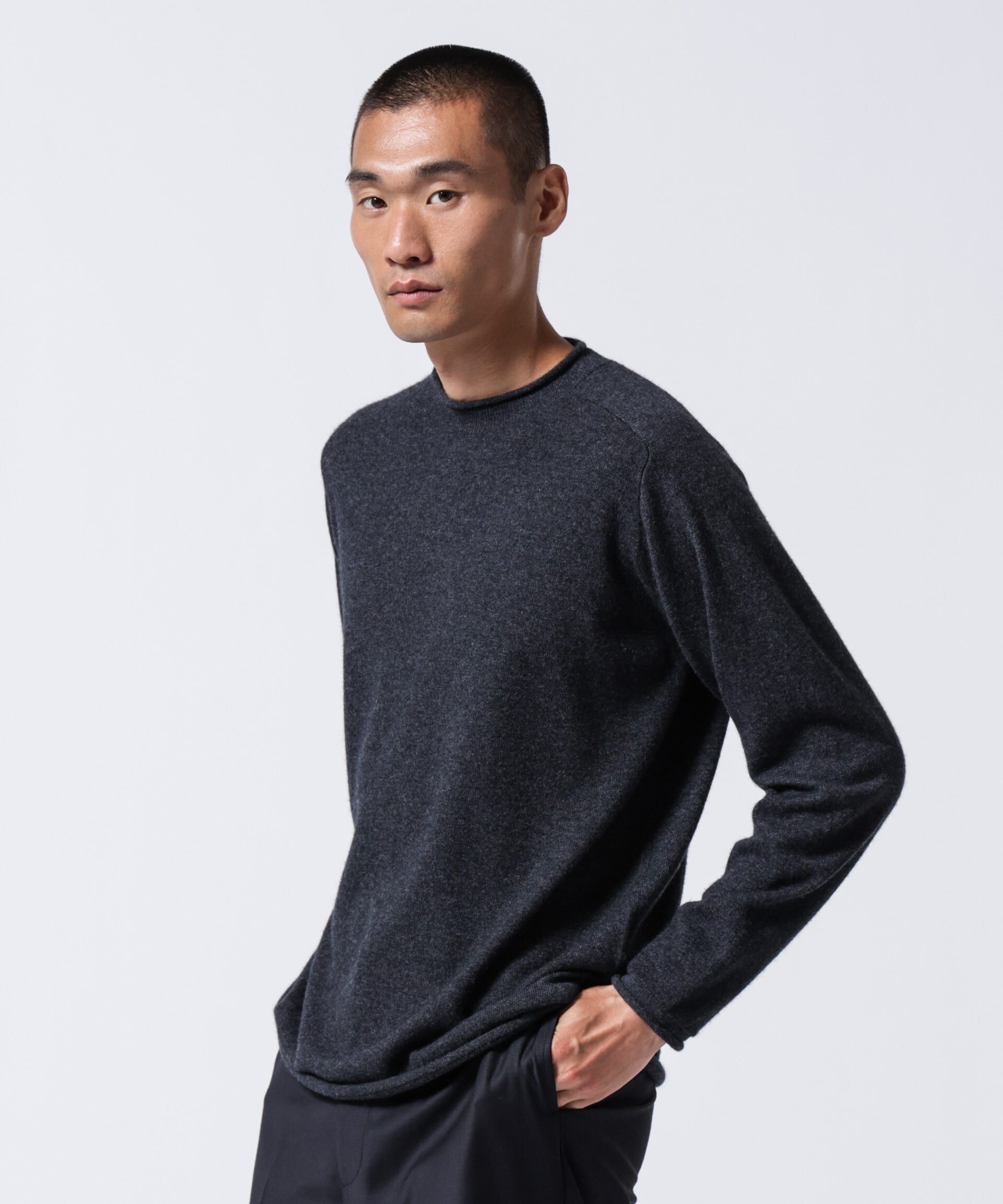 nano･universe「「ASSEMBLANC」カシミヤブレンドリラックスセーター」|ニット・セーター|