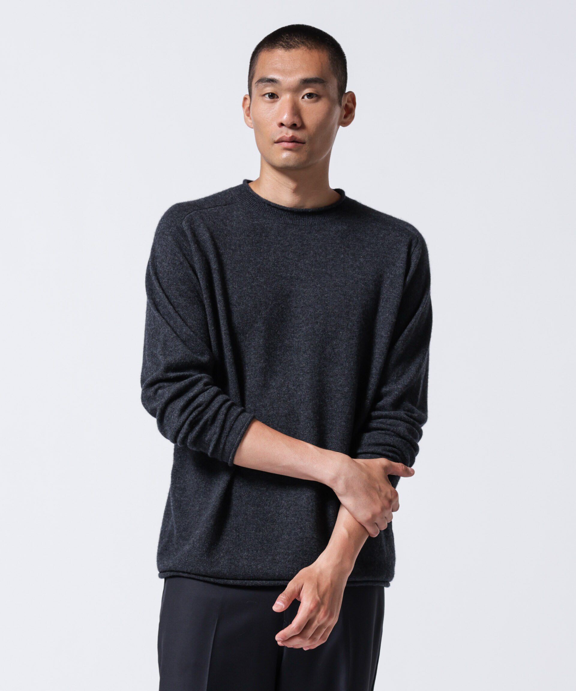 nano･universe「「ASSEMBLANC」カシミヤブレンドリラックスセーター」|ニット・セーター|