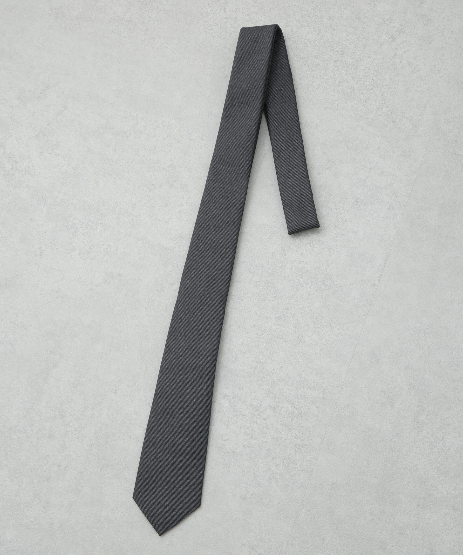 nano･universe「京都ウォッシャブルメランジソリッドネクタイ」|ネクタイ・蝶ネクタイ|