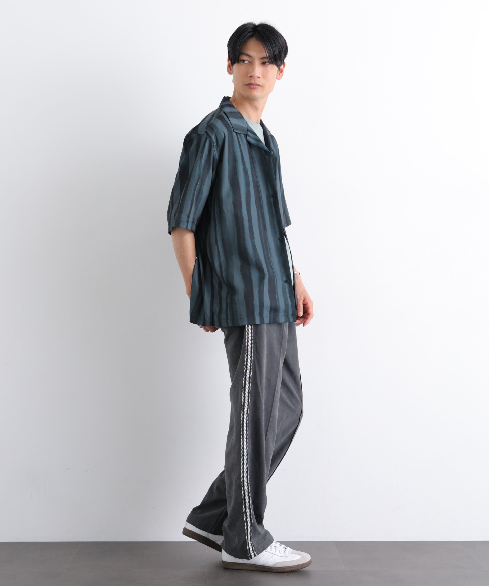 nano･universe「NORMANBROS/NORMANBROS別注 トラックパンツ」|チノ|