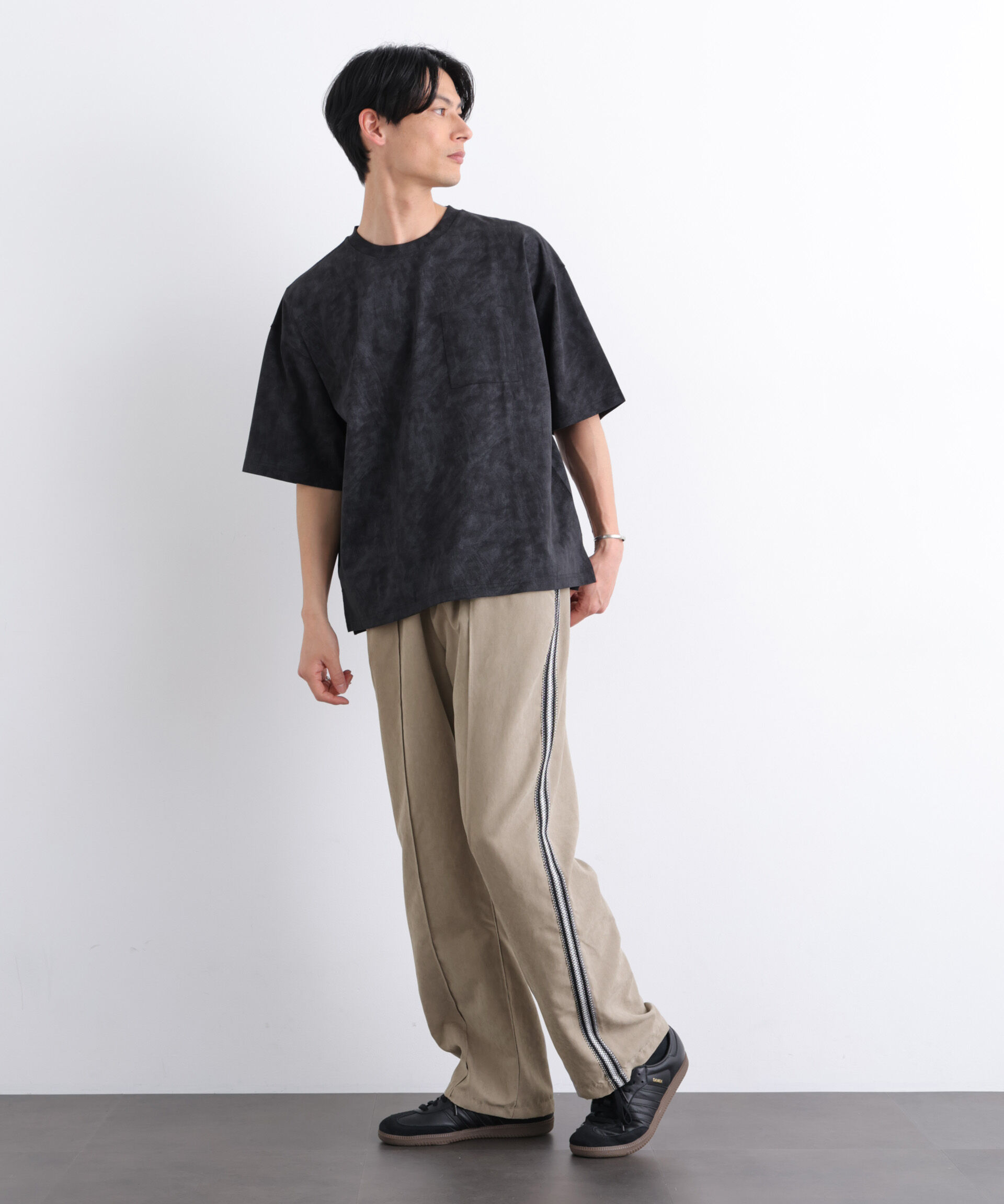 nano･universe「NORMANBROS/NORMANBROS別注 トラックパンツ」|チノ|