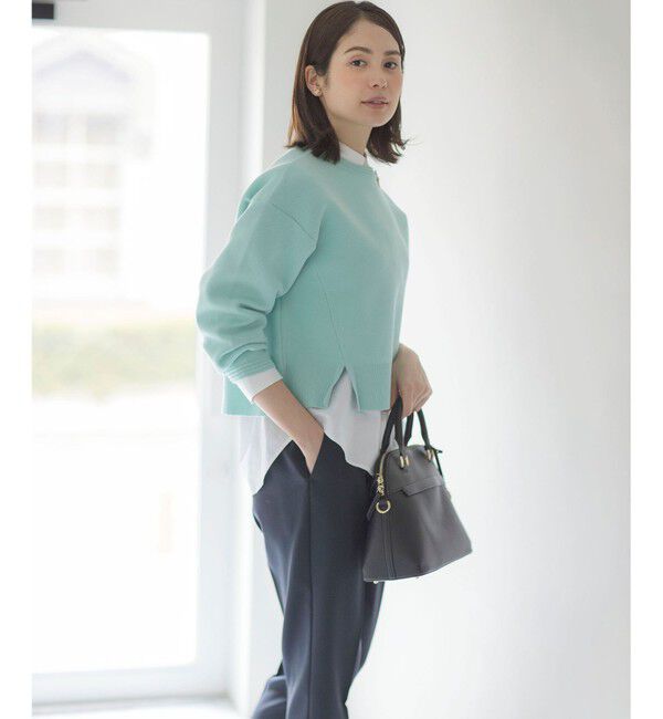 組曲「スウェットライクニットプルオーバー」|ニット・セーター|