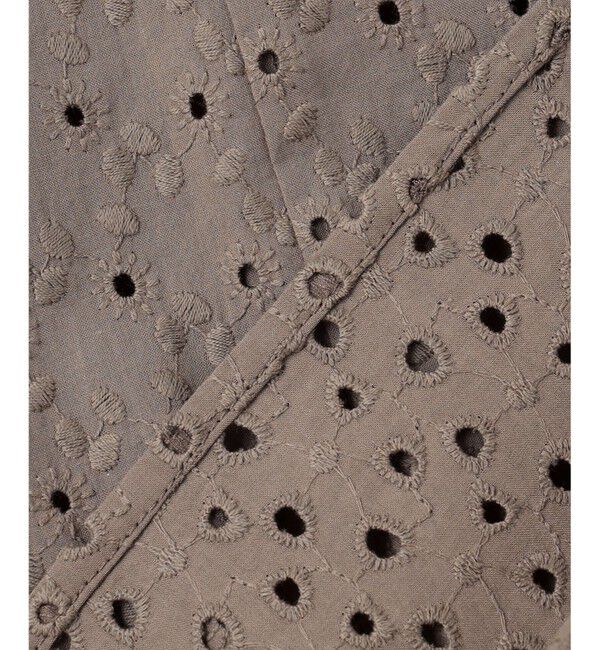 組曲「【新色追加】エンブロイダリーレースフリル ブラウス」|シャツ・ブラウス|