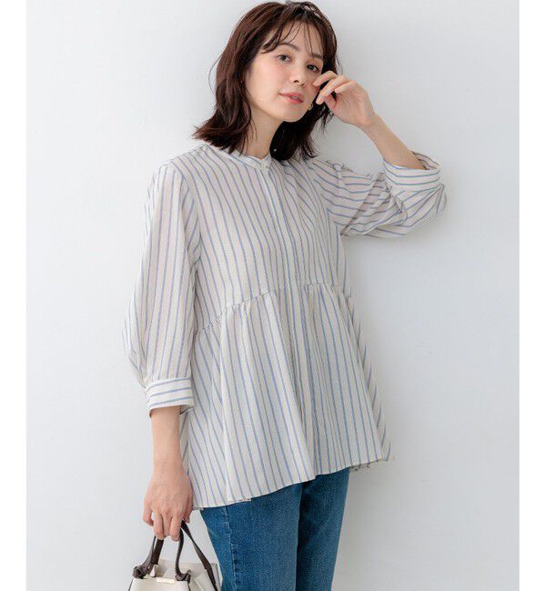 組曲「ニューリヨセルシャーティングペプラム ブラウス」|シャツ・ブラウス|