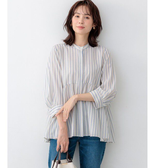 組曲「ニューリヨセルシャーティングペプラム ブラウス」|シャツ・ブラウス|